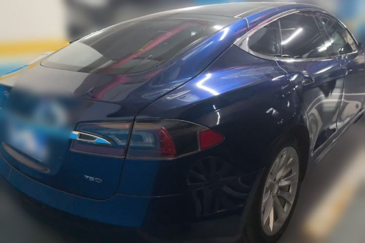 Used Tesla Model S 2016 S 75D Rear Right 45 Deg