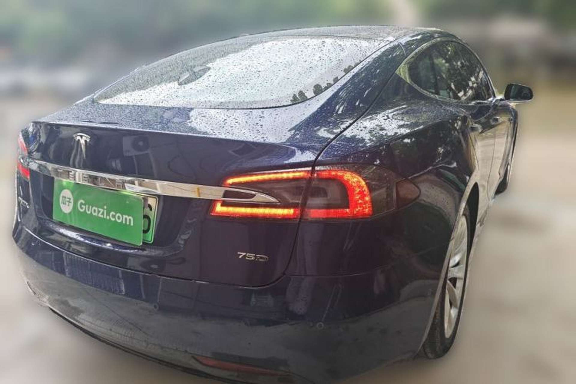 Used Tesla Model S 2016 S 75 Rear Right 45 Deg
