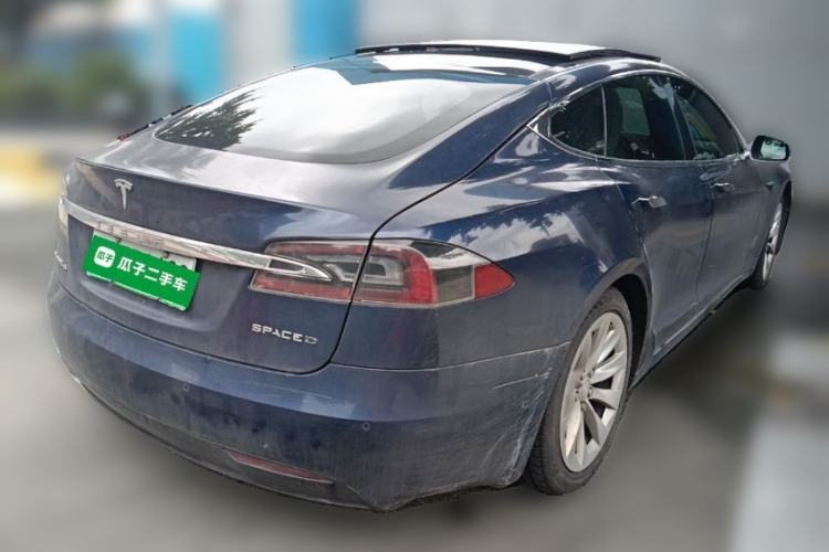 Used Tesla Model S 2016 S 75 Rear Right 45 Deg