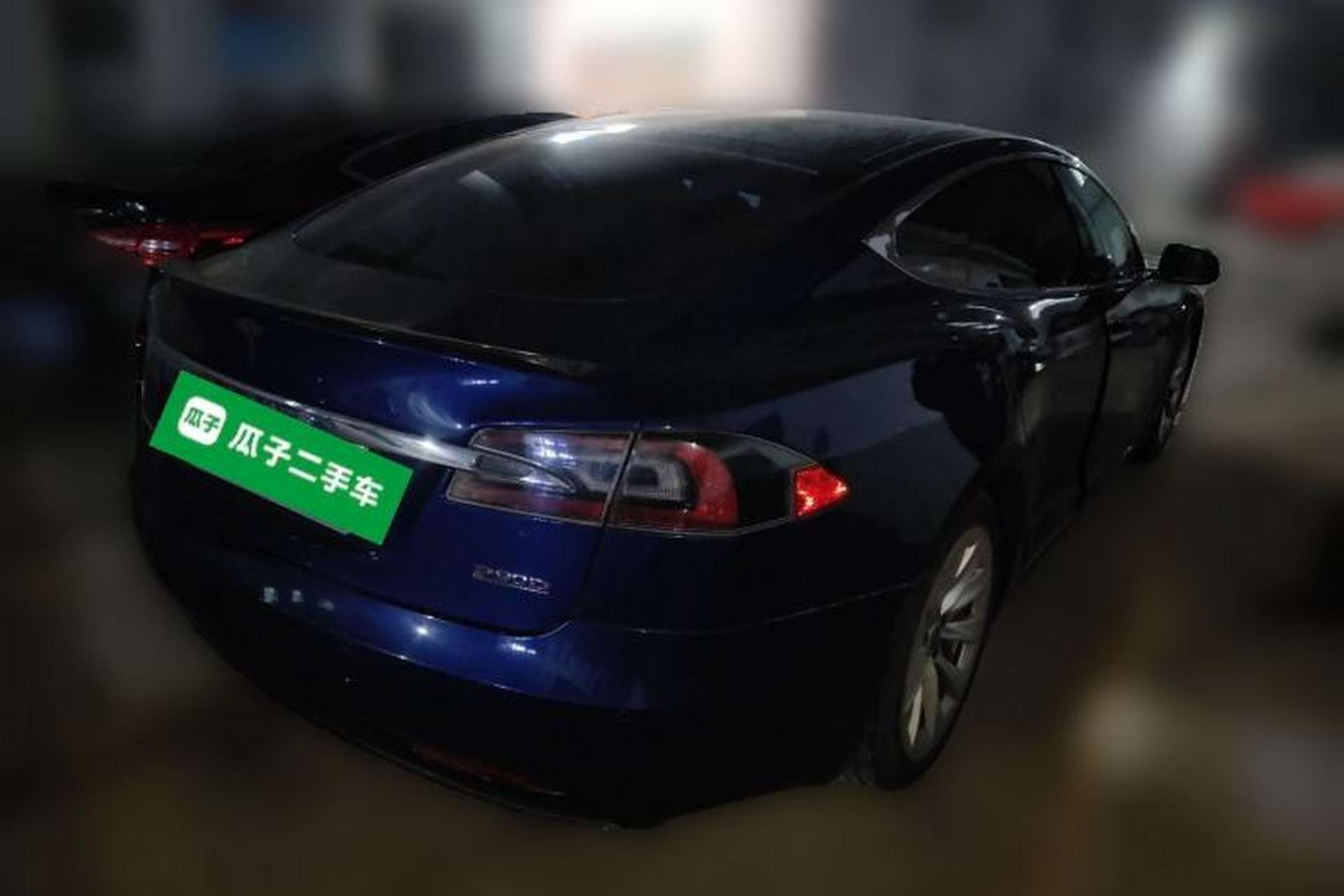 Used Tesla Model S 2016 S P90D Rear Right 45 Deg