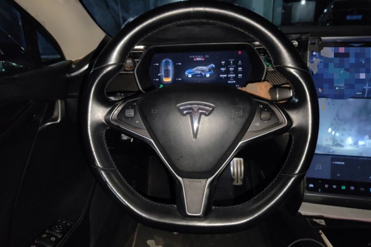 Used Tesla Model S 2016 S P90D Steering Wheel