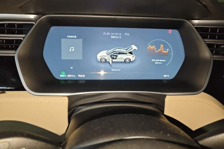 Used Tesla Model S 2016 S 90D Instrument Cluster