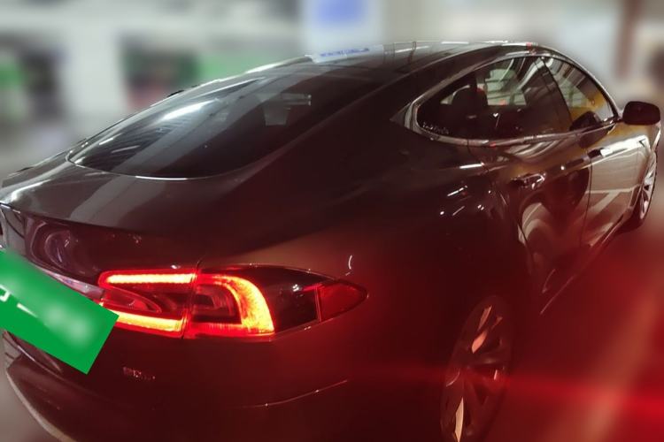 Used Tesla Model S 2016 S 90D Rear Right 45 Deg