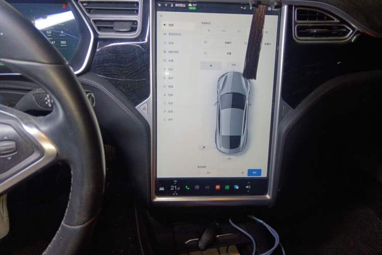 Used Tesla Model S 2016 S 75D Audio And AC Panel