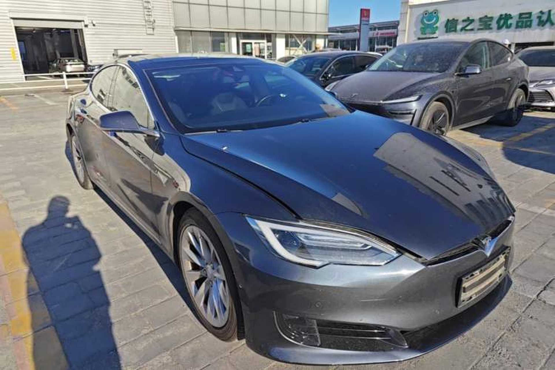 Used Tesla Model S 2016 S 75D Front Right 45 Deg