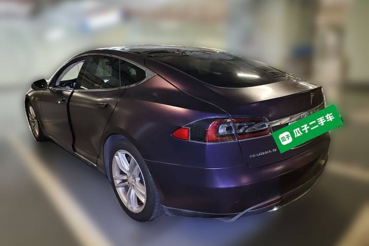 Used Tesla Model S 2016 S 70D Rear Left 45 Deg