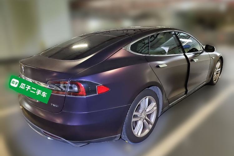 Used Tesla Model S 2016 S 70D Rear Right 45 Deg