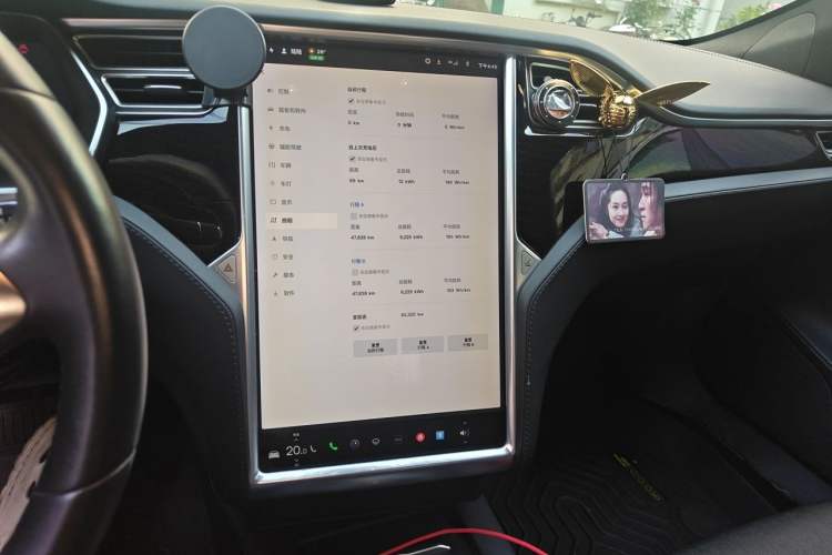 Used Tesla Model S 2016 S 60 Audio And AC Panel