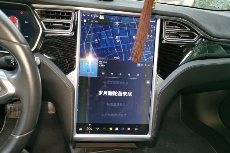Used Tesla Model S 2016 S 60 Audio And AC Panel