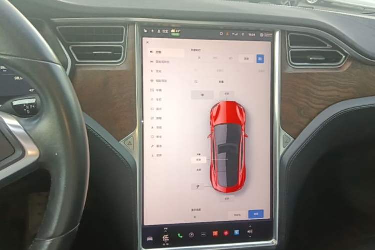 Used Tesla Model S 2016 S 60D Audio And AC Panel
