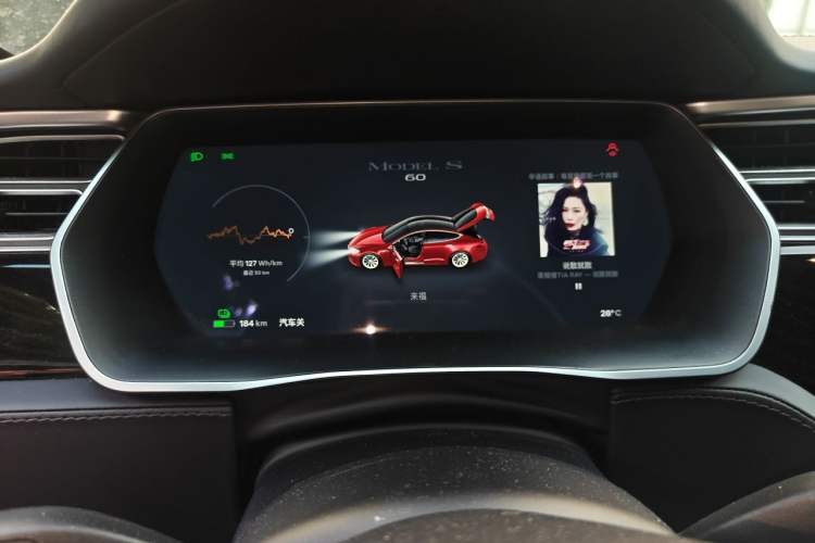 Used Tesla Model S 2016 S 60 Instrument Cluster