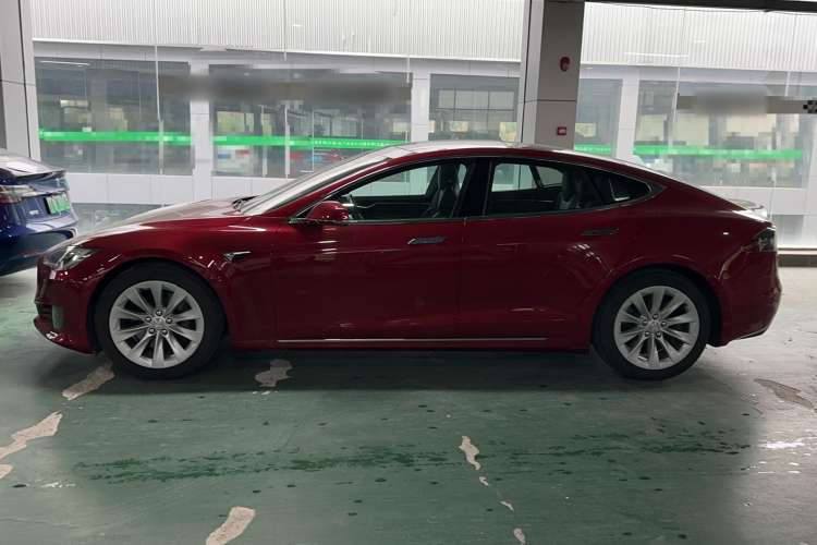 Used Tesla Model S 2016 S 75 Left Side