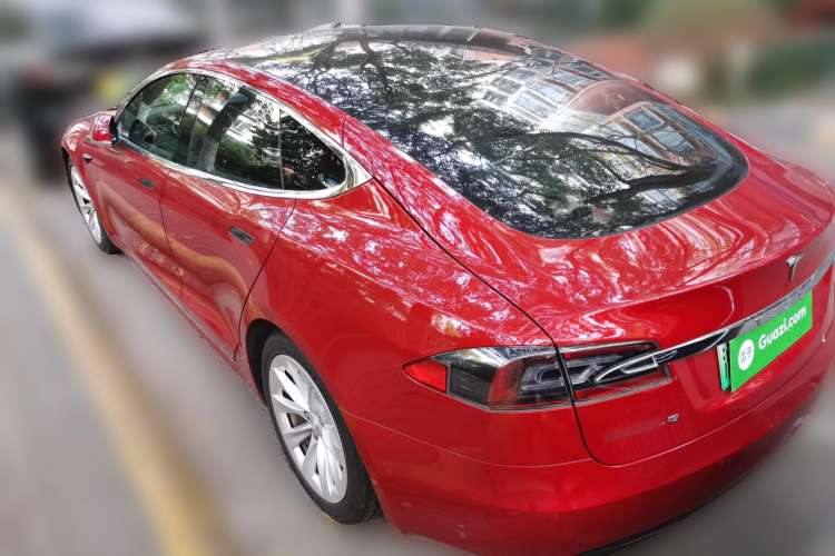 Used Tesla Model S 2016 S 60 Rear Left 45 Deg