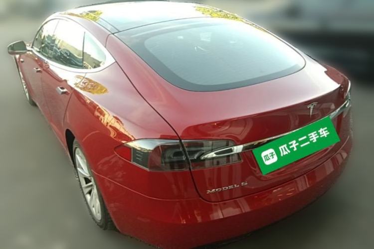 Used Tesla Model S 2016 S 60D Rear Left 45 Deg