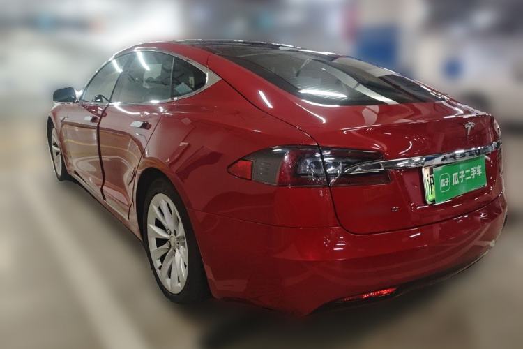 Used Tesla Model S 2016 S 75D Rear Left 45 Deg
