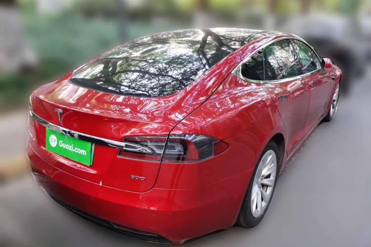 Used Tesla Model S 2016 S 60 Rear Right 45 Deg