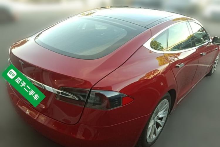 Used Tesla Model S 2016 S 60D Rear Right 45 Deg
