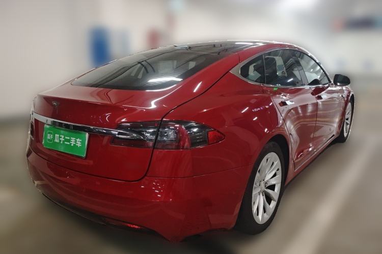 Used Tesla Model S 2016 S 75D Rear Right 45 Deg