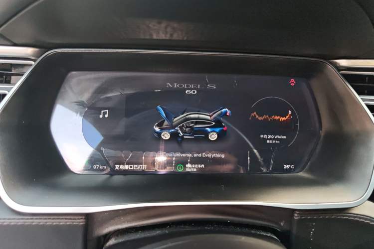 Used Tesla Model S 2016 S 60 Instrument Cluster