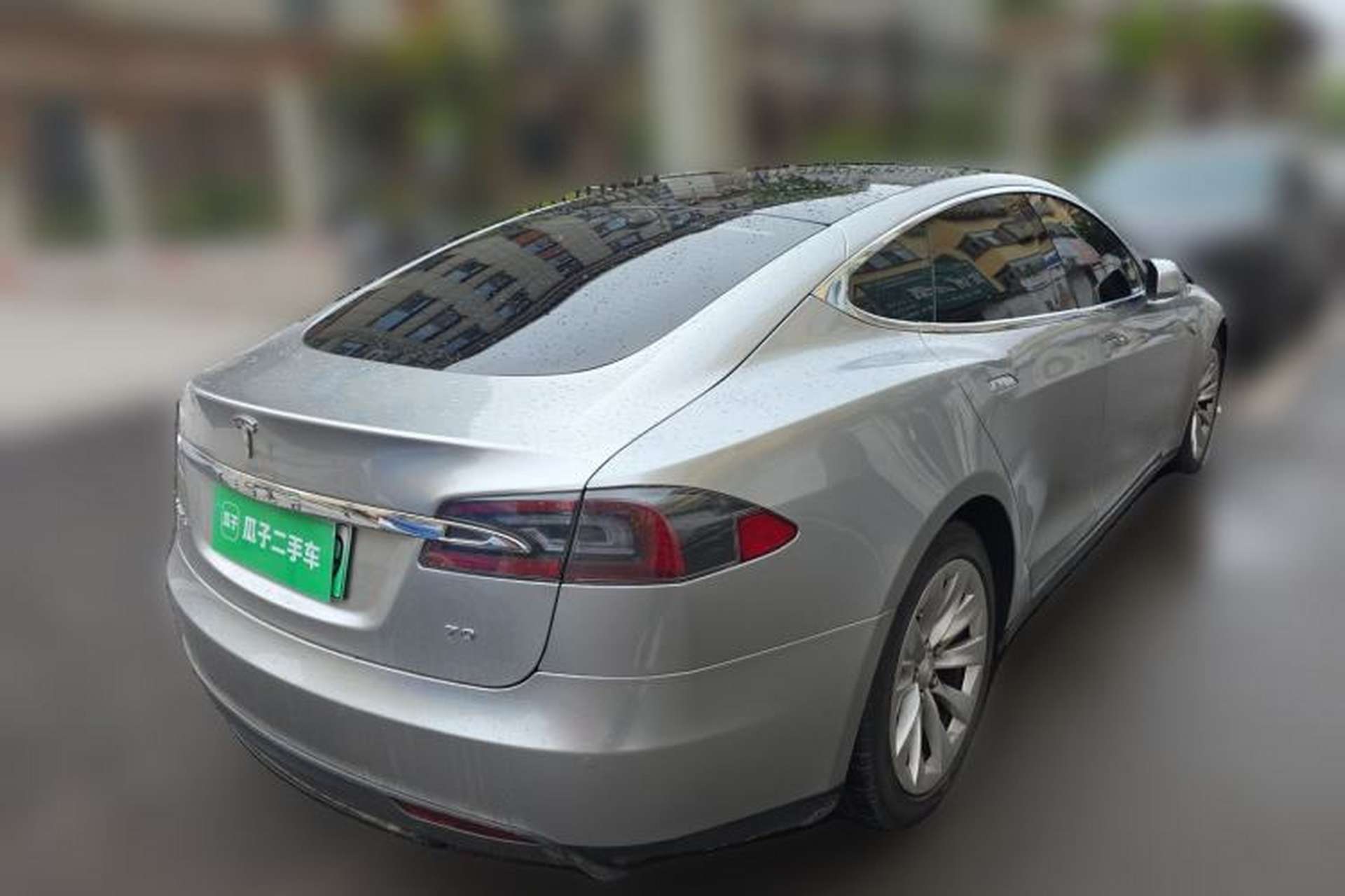 Used Tesla Model S 2016 S 70 Rear Right 45 Deg