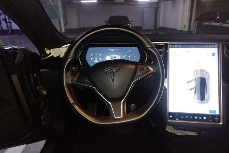 Used Tesla Model S 2016 S 75D Steering Wheel