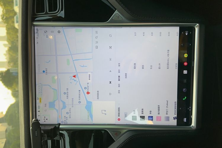 Used Tesla Model S 2016 S 90D Audio And AC Panel