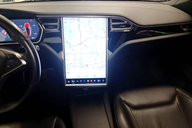 Used Tesla Model S 2016 S 60 Audio And AC Panel