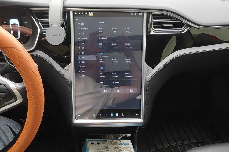 Used Tesla Model S 2016 S 70 Audio And AC Panel