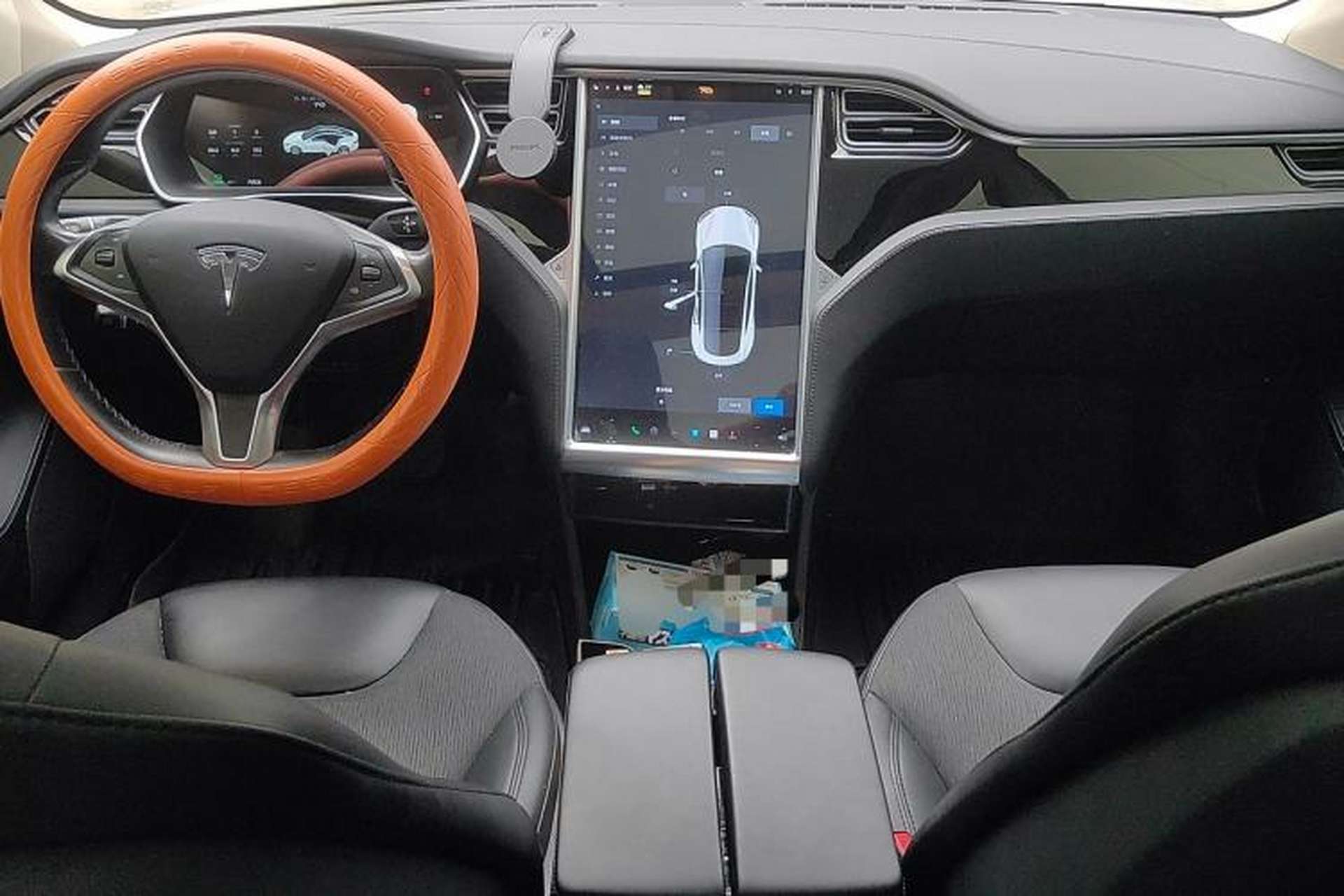 Used Tesla Model S 2016 S 70 Center Console