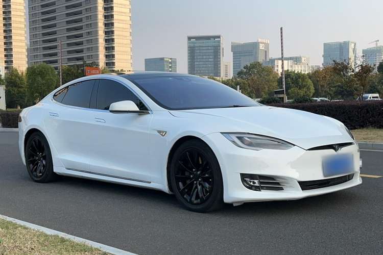 Used Tesla Model S 2016 S 90D Front Right 45 Deg