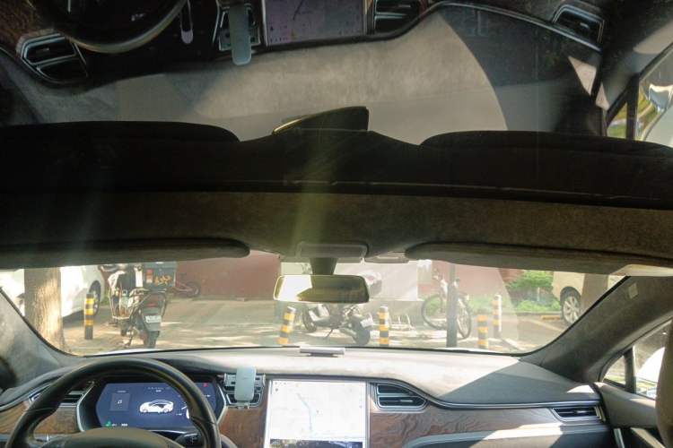 Used Tesla Model S 2016 S 60 Headliner