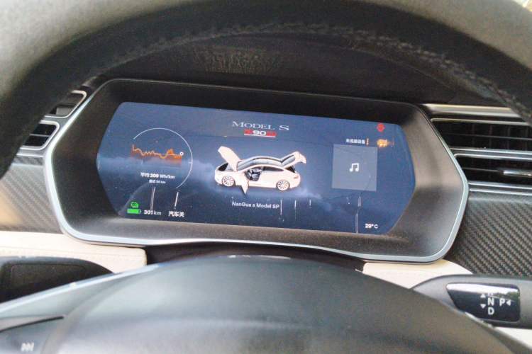 Used Tesla Model S 2016 S P90D Instrument Cluster