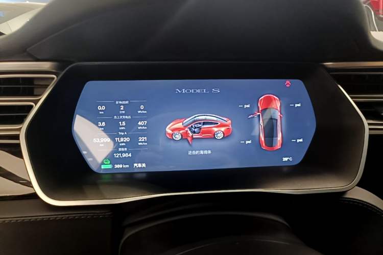 Used Tesla Model S 2016 S 60 Instrument Cluster