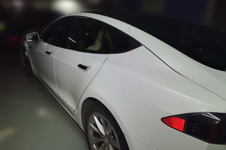 Used Tesla Model S 2016 S 75D Rear Left 45 Deg