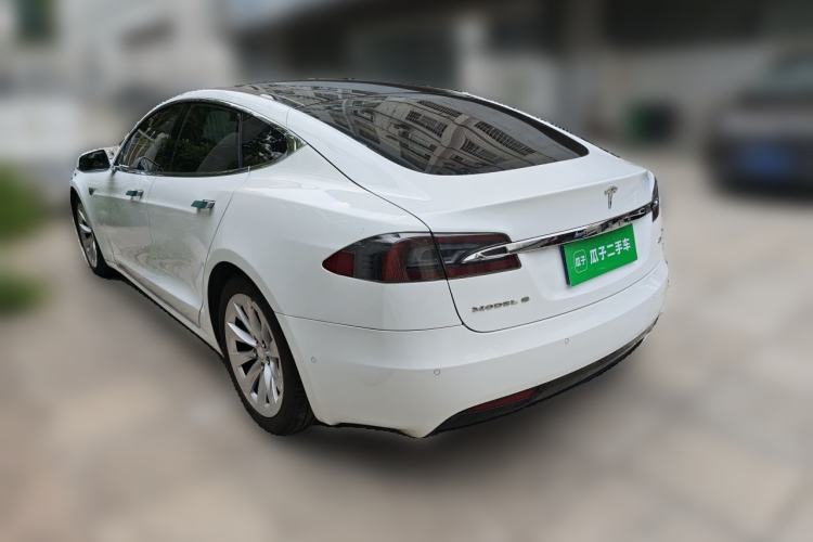 Used Tesla Model S 2016 S 60D Rear Left 45 Deg