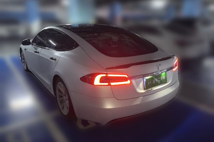 Used Tesla Model S 2016 S 75D Rear Left 45 Deg
