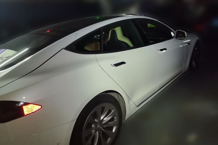 Used Tesla Model S 2016 S 75D Rear Right 45 Deg