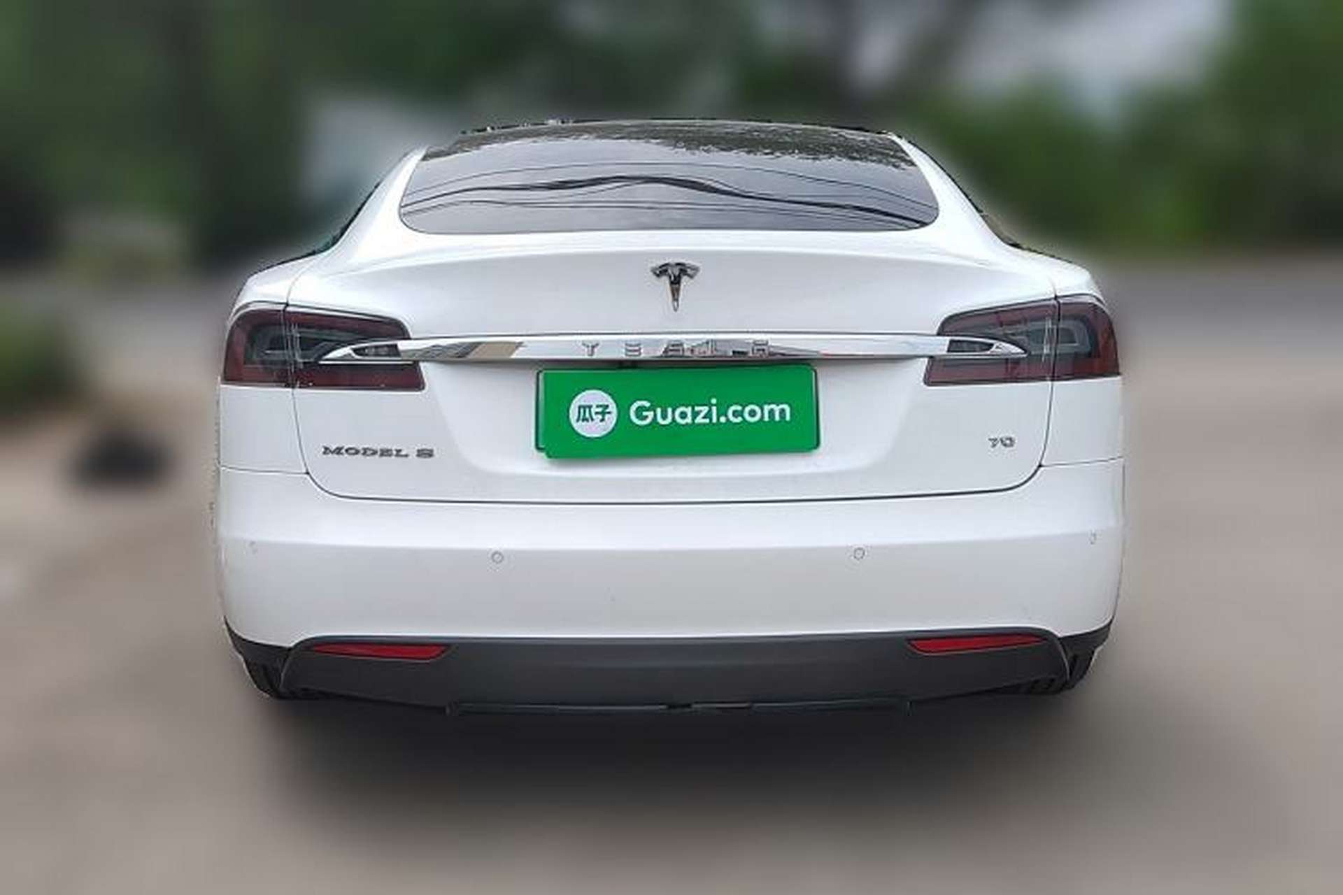 Used Tesla Model S 2016 S 70 Rear