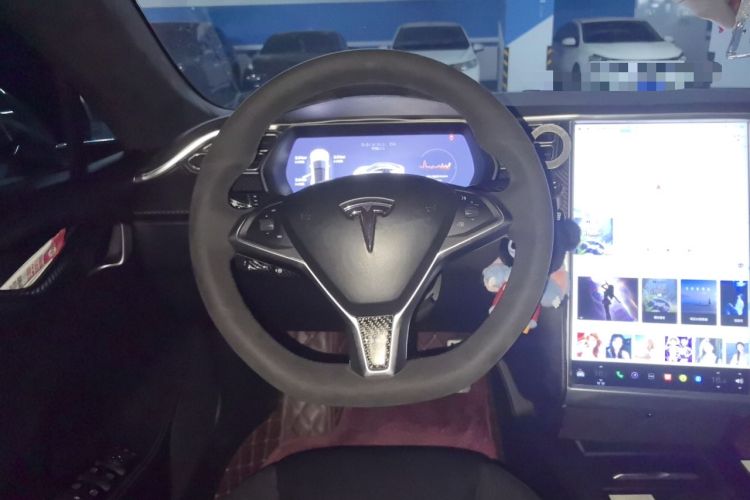 Used Tesla Model S 2016 S 75D Steering Wheel