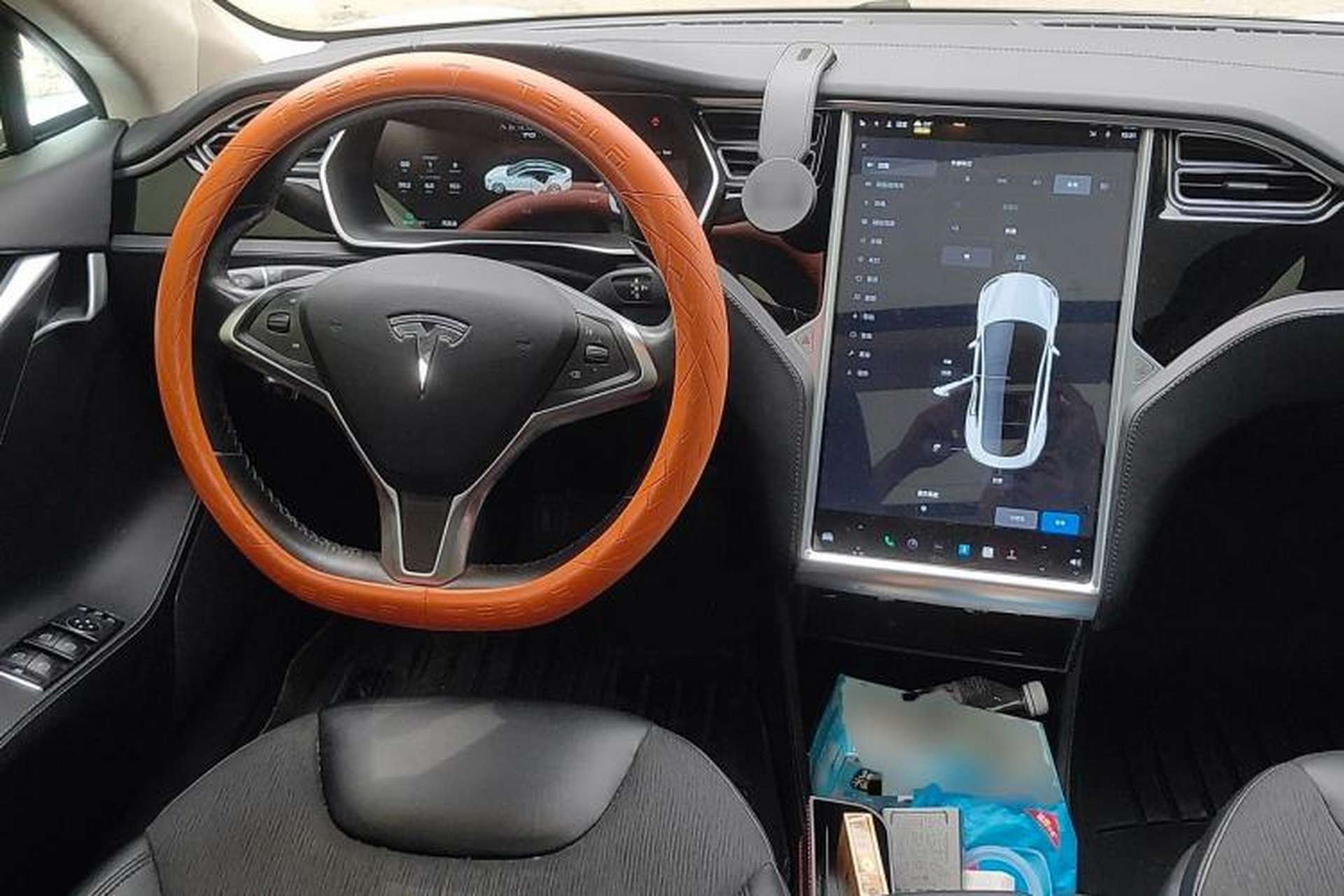 Used Tesla Model S 2016 S 70 Steering Wheel