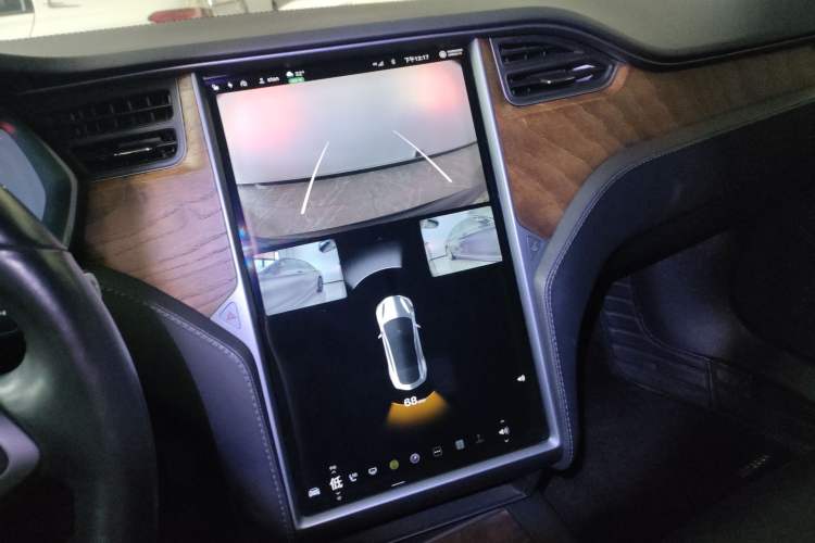 Used Tesla Model S 2017 S 100D Audio And AC Panel