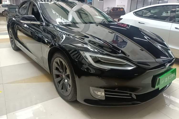 Used Tesla Model S 2017 S 100D Front Right 45 Deg