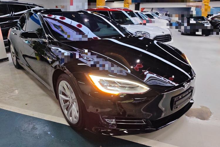 Used Tesla Model S 2017 S 100D Long Range Edition Front Right 45 Deg