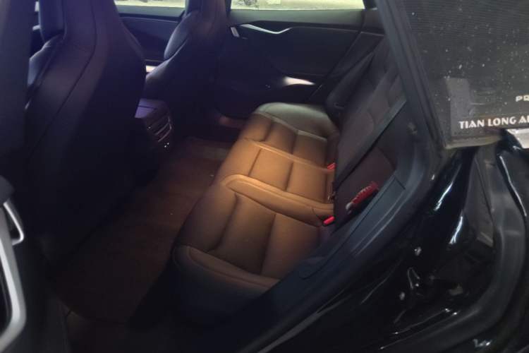 Used Tesla Model S 2017 S 75D Standard Range Edition Left Rear Seat