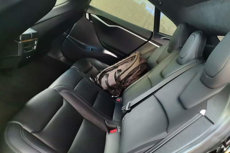 Used Tesla Model S 2017 S 100D Long Range Edition Left Rear Seat