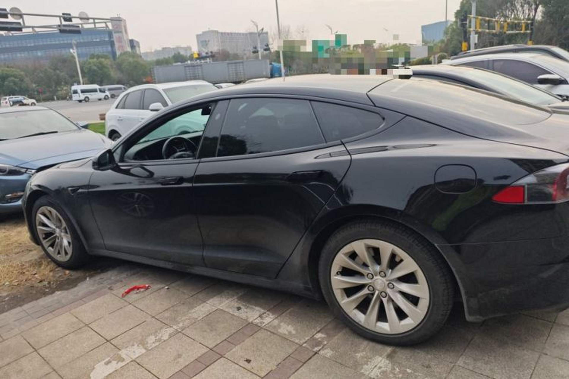 Used Tesla Model S 2017 S 75D Standard Range Edition Left Side