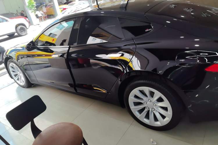 Used Tesla Model S 2017 S 100D Long Range Edition Left Side