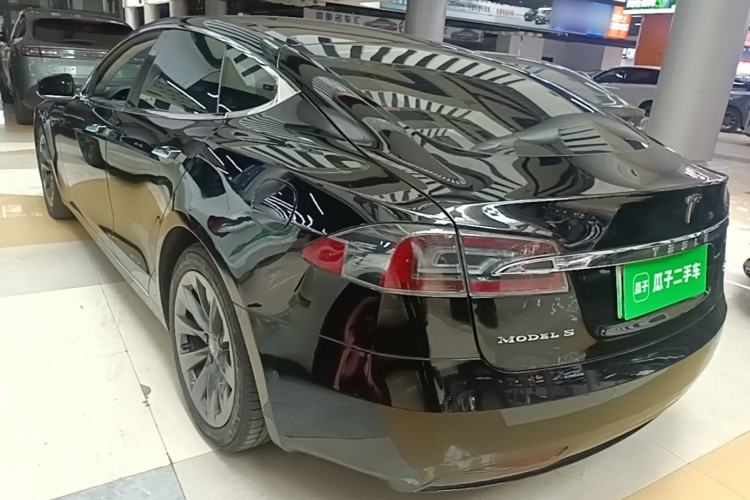 Used Tesla Model S 2017 S 100D Rear Left 45 Deg