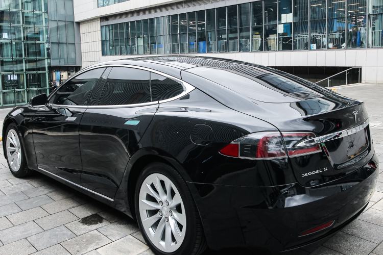 Used Tesla Model S 2017 S 100D Long Range Edition Rear Left 45 Deg