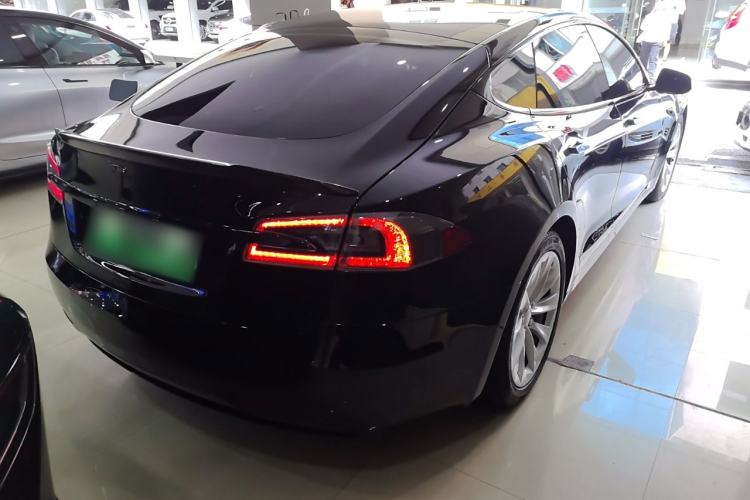 Used Tesla Model S 2017 S 100D Long Range Edition Rear Right 45 Deg